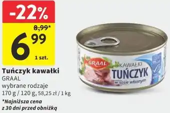 Intermarche Tuńczyk kawałki GRAAL oferta