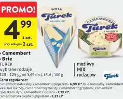 Intermarche Camembert/Brie TUREK wybrane rodzaje oferta