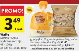 Intermarche Wafle SUNNY FAMILY oferta