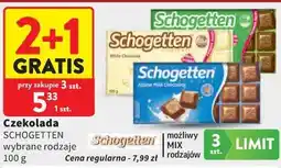 Intermarche Czekolada SCHOGETTEN oferta