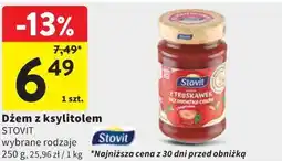 Intermarche Dżem z ksylitolem STOVIT oferta