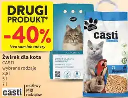 Intermarche Żwirek dla kota CASTI oferta