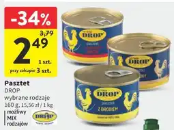 Intermarche Pasztet DROP wybrane rodzaje oferta