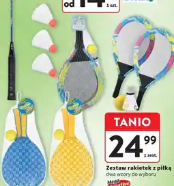 Intermarche Zestaw rakietek z piłką oferta