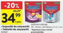 Intermarche Kapsułki do zmywarki Tabletki do zmywarki SOMAT oferta