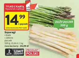 Intermarche Szparagi białe / zielone oferta