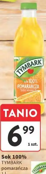 Intermarche Sok 100% TYMBARK pomarańcza oferta