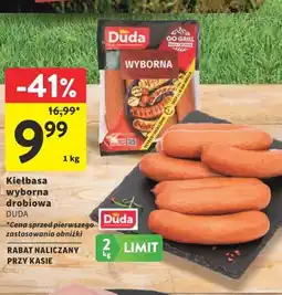 Intermarche Kiełbasa wybrana drobiowa oferta
