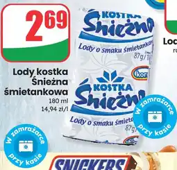 Dino Lody kostka Śnieżna śmietankowa oferta