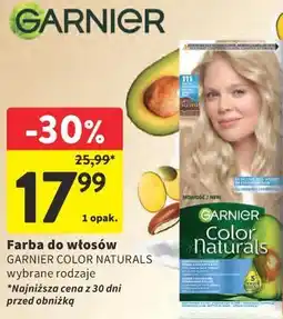 Intermarche Farba do włosów GARNIER COLOR NATURALS wybrane rodzaje oferta