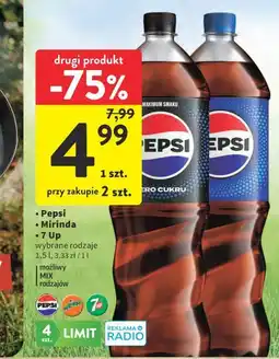 Intermarche Napój gazowany Pepsi/Mirinda/7 Up oferta