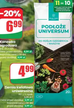 Dino Ziemia kwiatowa uniwersalna 20 l / 1 opak oferta