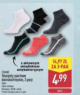 ALDI Skarpety sportowe Crane oferta
