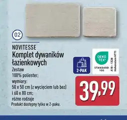 ALDI Zestaw dywaników Novitesse oferta