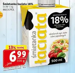 Prim Market Śmietanka Łaciata 18% Mlekpol oferta