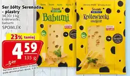 Prim Market Ser żółty Serenada w plastrach babumi Spomlek oferta