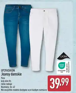 ALDI Jeansy damskie Up2Fashion oferta