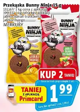 Prim Market Przekąska owocowa Bunny Ninja jabłko mango oferta