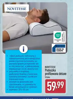 ALDI Poduszka ergonomiczna Novitesse oferta
