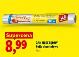 Lidl Folia aluminiowa tłoczona Jan Niezbędny oferta