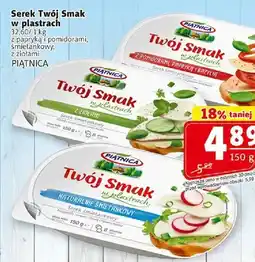 Prim Market Serek Twój Smak w plastrach z ziołami Piątnica oferta