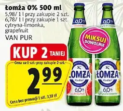 Prim Market Piwo Łomża bezalkoholowe 0% grapefruit Van Pur oferta