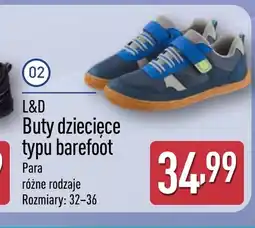 ALDI Buty dziecięce L & D oferta