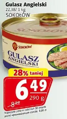 Prim Market Gulasz Angielski Sokołów oferta