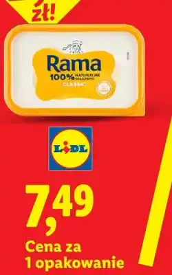 Lidl Margaryna Rama Classic oferta