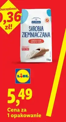Lidl Skrobia ziemniaczana Belbako oferta