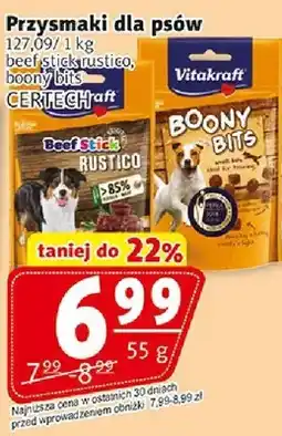 Prim Market Przysmaki dla psów Beef Stick Rustico Vitakraft Certech oferta