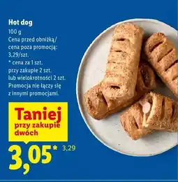 Lidl Hot dog Piekarnia Lidla oferta