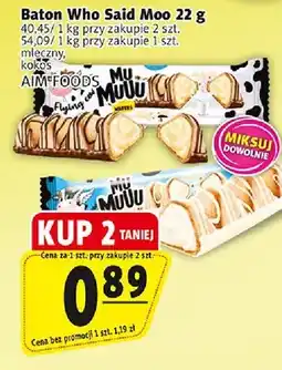 Prim Market Baton Who Said Moo kokos Aim Foods oferta