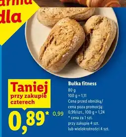 Lidl Bułka fitness Piekarnia Lidla oferta