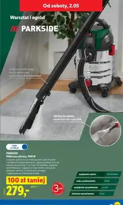 Lidl Odkurzacz piorący Parkside 1600W oferta