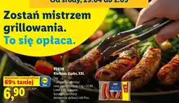 Lidl Kiełbasa śląska XXL Pikok oferta