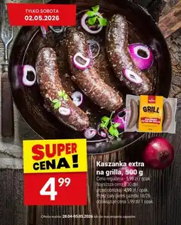 Twój Market Kaszanka extra na grilla Białecki Wędzarnia oferta