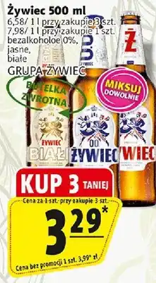 Prim Market Piwo Żywiec jasne premium Grupa Żywiec oferta