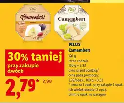 Lidl Camembert Pilos oferta