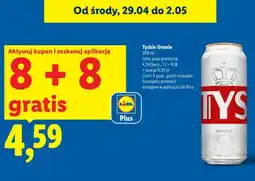 Lidl Piwo Tyskie Gronie oferta