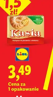 Lidl Margaryna Kasia bez konserwantów z witaminą A i D oferta