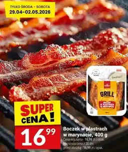 Twój Market Boczek w plastrach w marynacie Wędkarnia Grill Sezon oferta