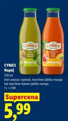 Lidl Napój Cymes marchew-jabłko-mango oferta