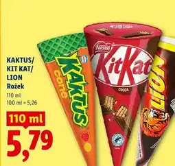 Lidl Rożek lodowy Lion oferta