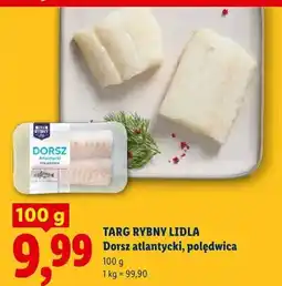 Lidl Dorsz atlantycki polędwica Targ Rybny Lidla oferta
