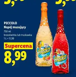 Lidl Napój musujący Piccolo truskawka oferta