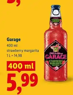 Lidl Piwo Garage strawberry margarita oferta