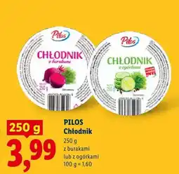 Lidl Chłodnik z ogórkami Pilos oferta