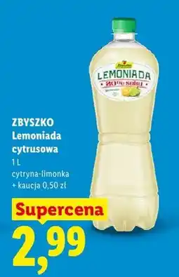 Lidl Lemoniada cytrusowa Zbyszko cytryna-limonka oferta