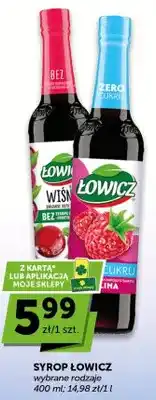 Syrop Łowicz wiśniowy bez syropu glukozowo-fruktozowego